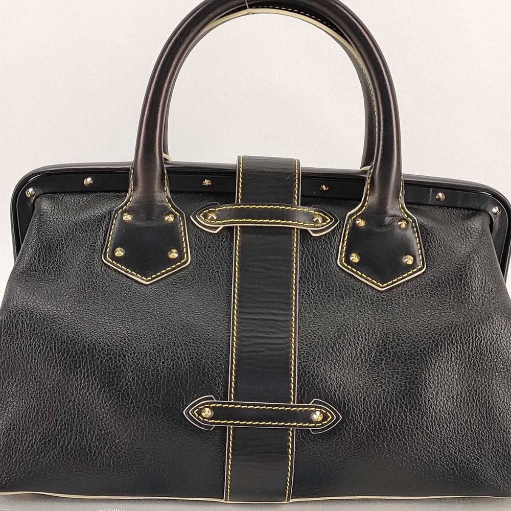 Louis Vuitton Suhali Handbag Leather Black EUC - Picture 2 of 16